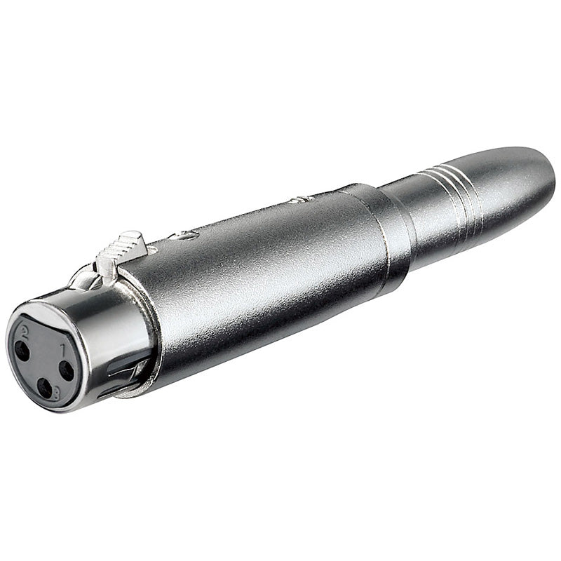 Μετατροπέας XLR Θηλυκό / 6.35mm Θηλυκό