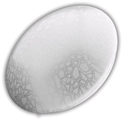 Avide LED Μοντέρνα Πλαφονιέρα Οροφής Atlas (Mosaic) 18W 330x100mm Λευκό 4000K