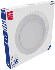 Avide LED Φωτιστικό Οροφής Στρογγυλό Αλουμίνιο 18W Ψυχρό 6400K