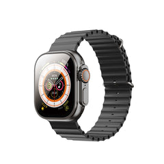 XO M9 Ultra Αθλητικό Smartwatch Κλήσης με Ασύρματη Φόρτιση (Μαύρο)