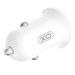 XO CC67 Mini Smart Φορτιστής Αυτοκινήτου με 2 Θύρες USB 2.4A και Καλώδιο Type-C (NB103)