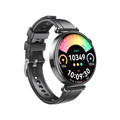 XO GT4 mini Αθλητικό Smartwatch AMOLED Μαύρο