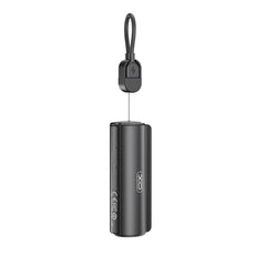 XO PR281 Mini Powerbank 5000mAh με Ενσωματωμένο Φακό και Καλώδιο Φόρτισης iP
