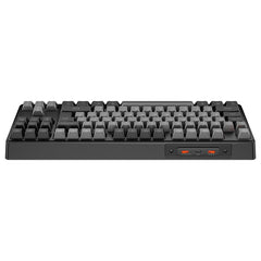 Meetion MT-MK14 Μηχανικό Πληκτρολόγιο Gaming Ενσύρματο & Ασύρματο με Bluetooth και 2.4G RGB Μαύρο US