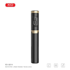 XO SS14 Bluetooth Selfie Stick με Ενσωματομένο Κρυφό Ενισχυμένο Τρίποδο (Rod από Αλουμίνιο) 0.72m