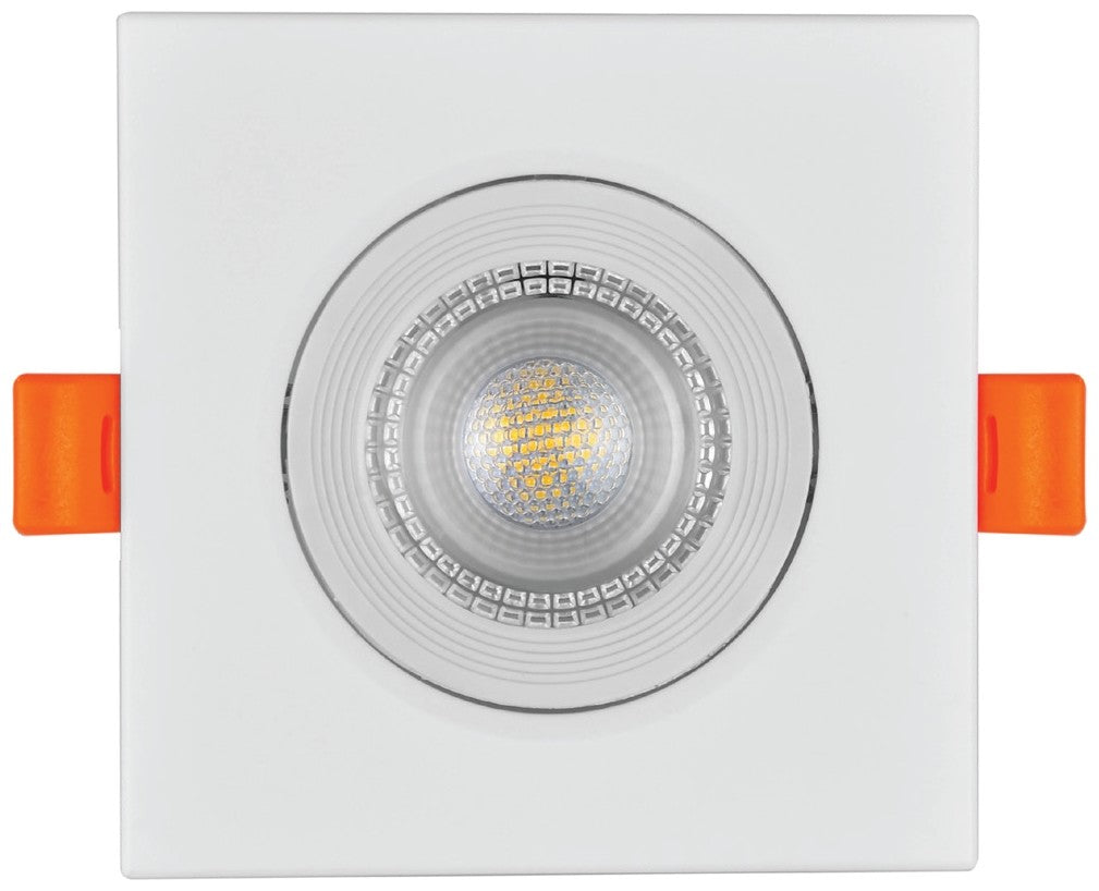 Avide Λάμπα LED Χωνευτό Σποτ 38° Τετράγωνο 7W Ψυχρό 6400K