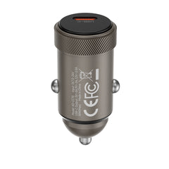 XO CC70 Μίνι Φορτιστής Αυτοκινήτου Μονός PD30W
