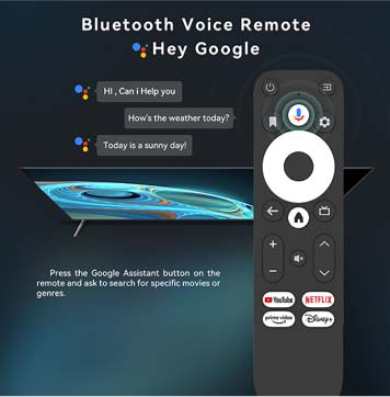 Τηλεχειριστήριο Google TV GD1 4K Streaming Stick