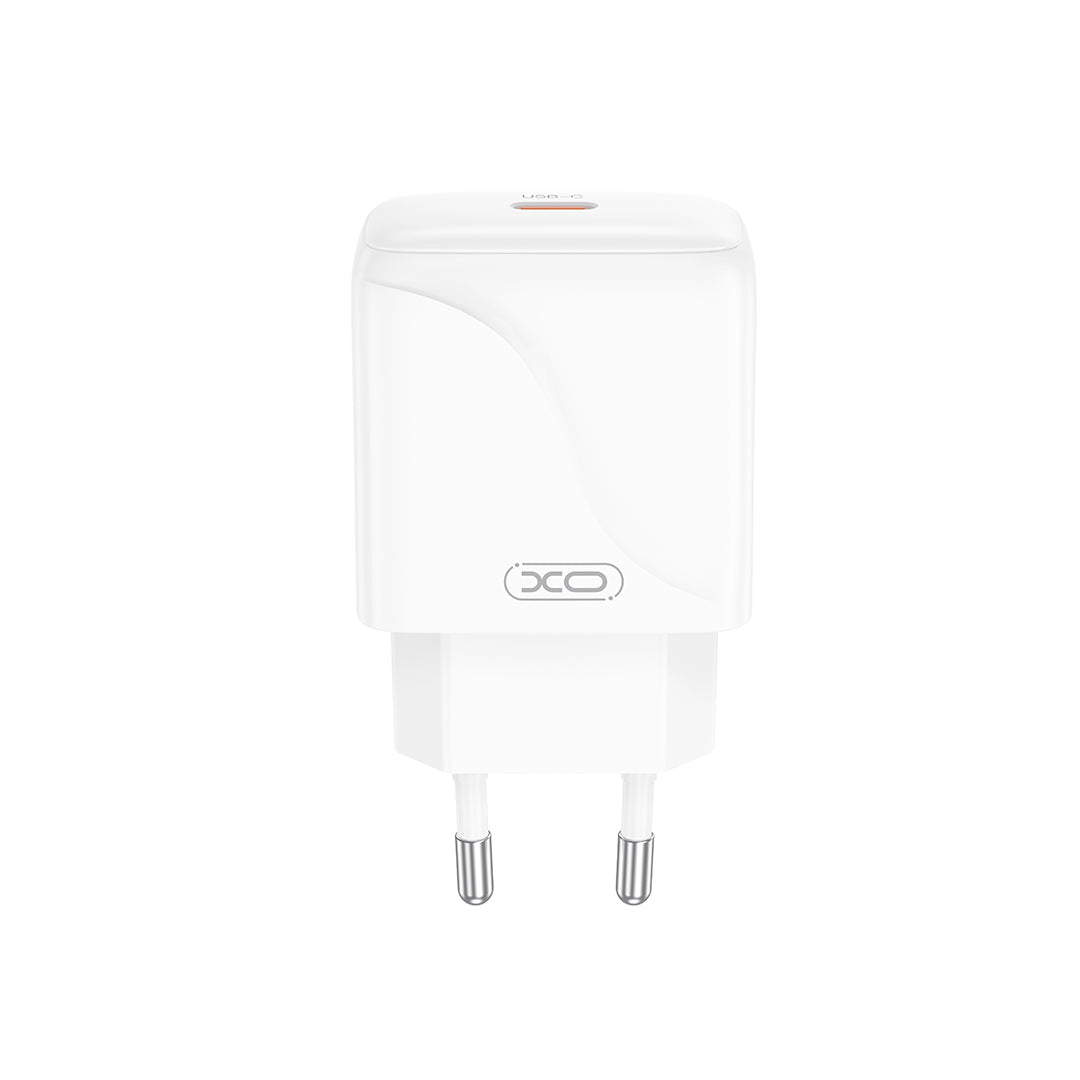 XO L141 Φορτιστής Ταχείας Φόρτισης USB-C 20W με Καλώδιο Lightning