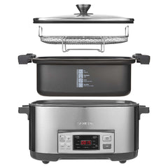Ηλεκτρική Γάστρα με Χωρητικότητα 6lt 1350W Sencor SPR 5500SS Ασημί