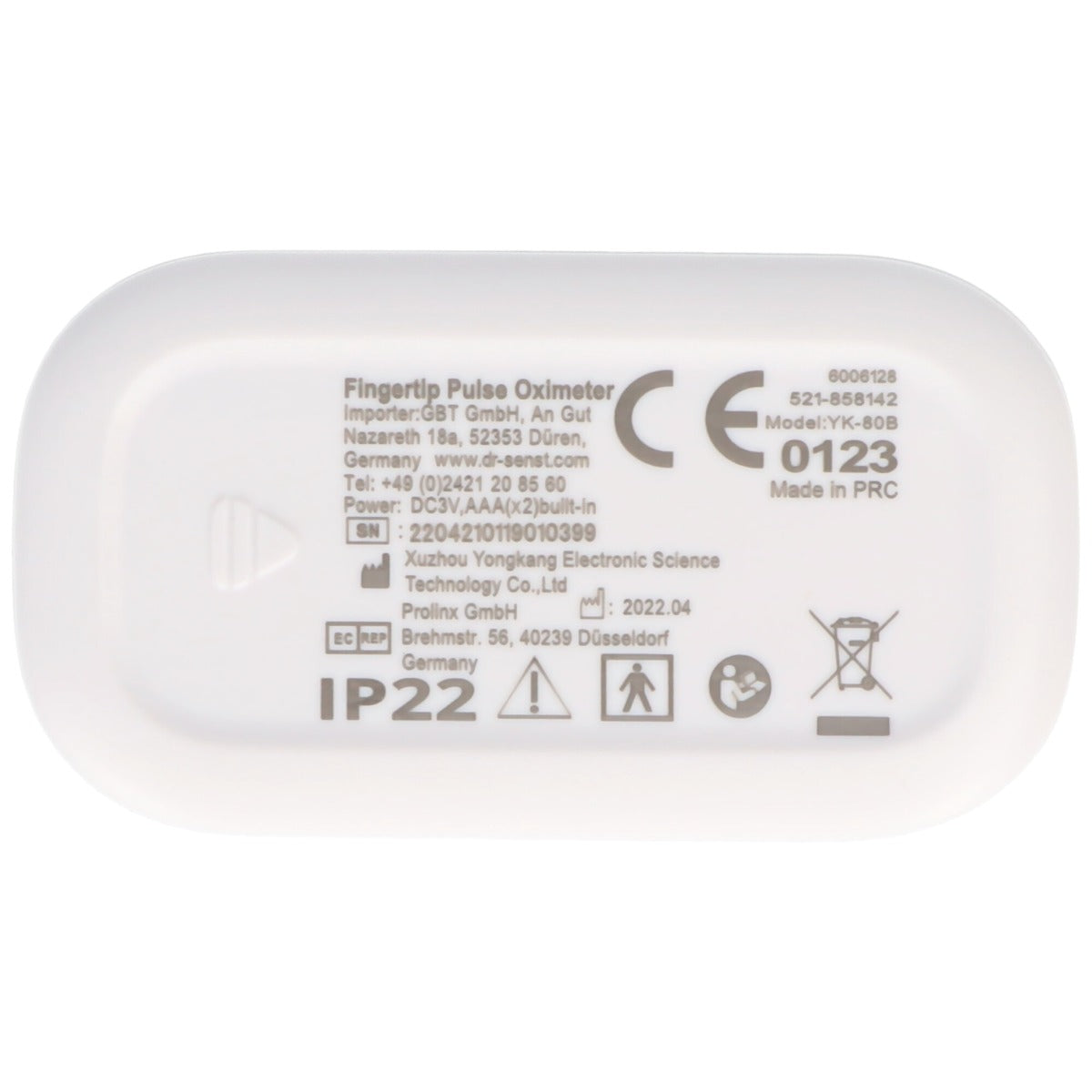 Dr. Senst YK-80B Pulse Oximeter