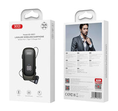 XO BE51 Ψηφιακό Μονοφωνικό Ακουστικό Bluetooth Μαύρο