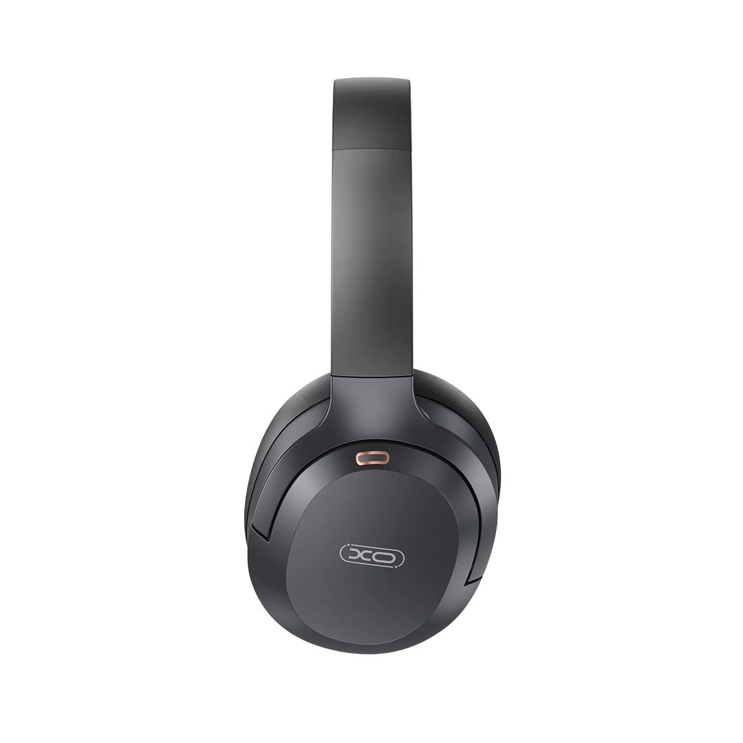 XO BE53 Ακουστικά Κεφαλής Bluetooth Tough Style με Περιστρεφόμενη Στέκα & ANC Μαύρα