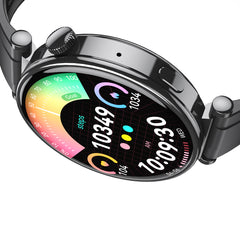 XO GT4 mini Αθλητικό Smartwatch AMOLED Μαύρο