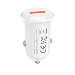 XO CC68 Mini Smart Single Φορτιστής Aυτοκινήτου QC18W