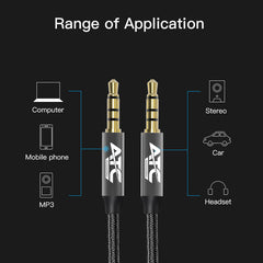 Καλώδιο ATC HQ 3.5mm 4 Pin Αρσενικό / Αρσενικό 1.5m