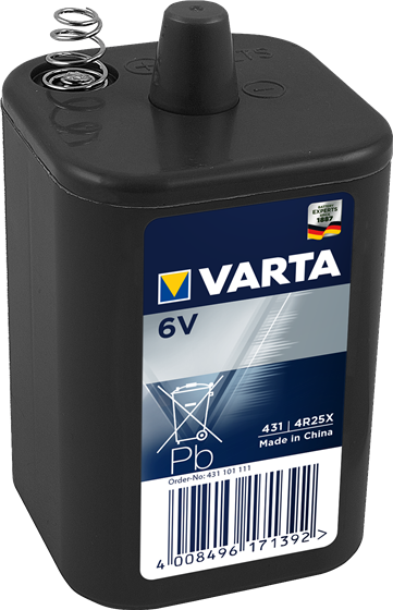Varta Μπαταρία 4R25 6V 430 (1τμχ)