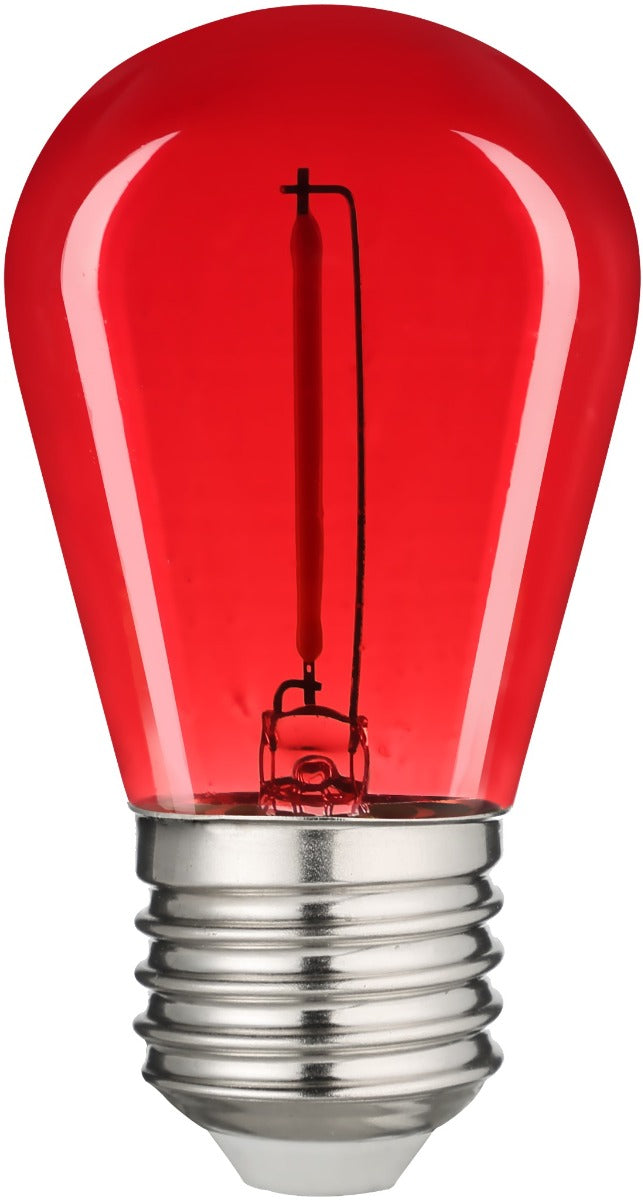 Avide LED Decorative Lamp Filament 0.6W E27 Red
