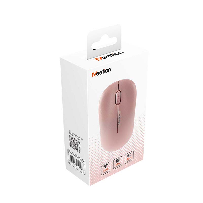Meetion MT-R545 2.4G Wireless Mouse / Pink