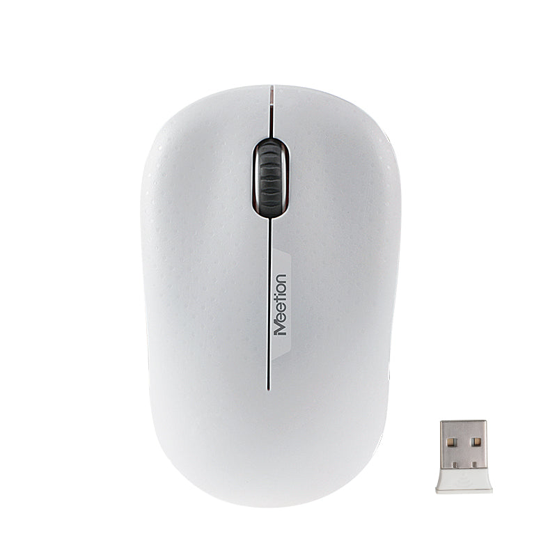 Meetion MT-R545 2.4G Ασύρματο Ποντίκι / Λευκό