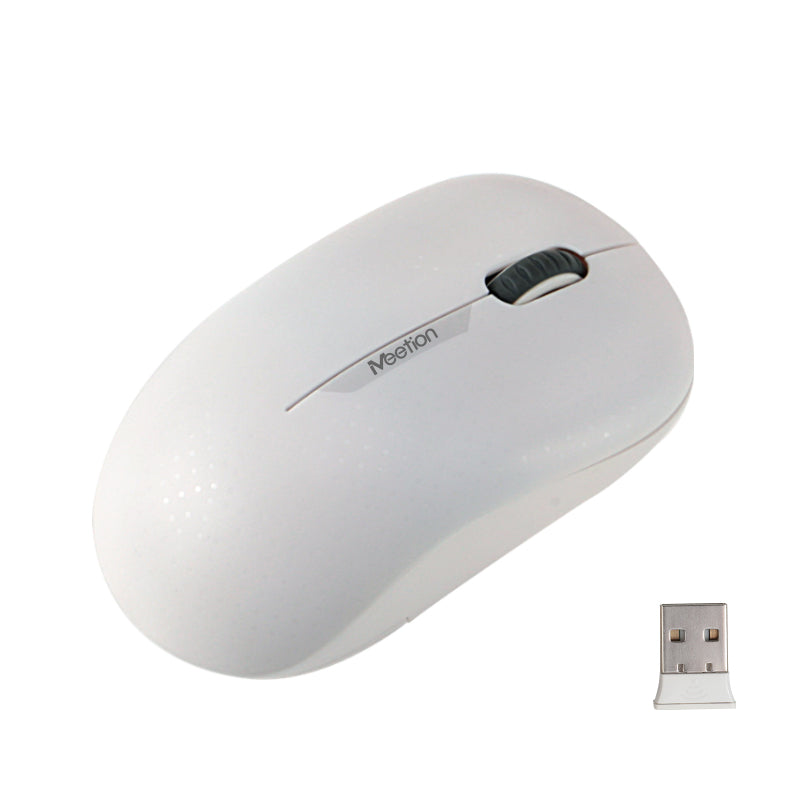 Meetion MT-R545 2.4G Ασύρματο Ποντίκι / Λευκό