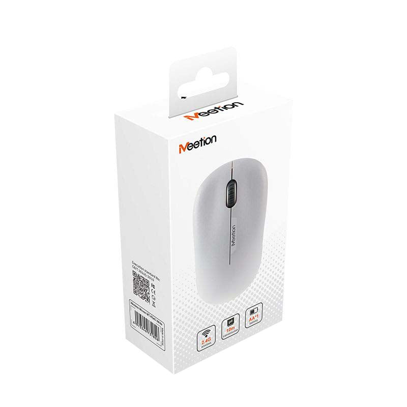 Meetion MT-R545 2.4G Ασύρματο Ποντίκι / Λευκό