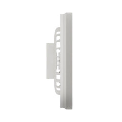 Avide Wanda Φωτιστικό - Ανεμιστήρας 2x24W+15W κινητήρας με IR τηλεχειριστήριο Ασημί
