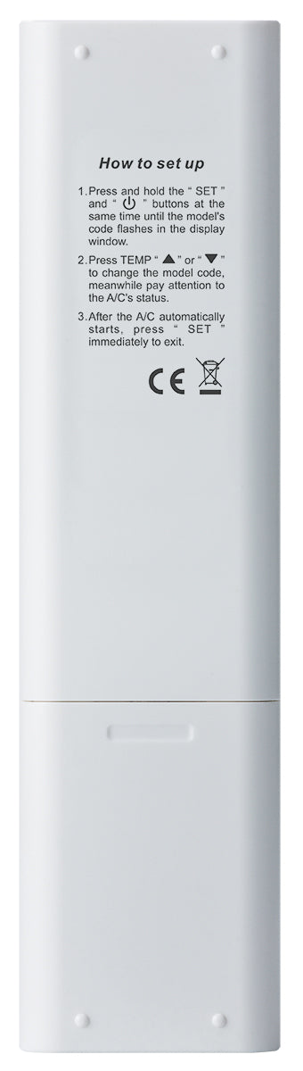 Τηλεχειριστήριο για Universal Κλιματισμού K-2098E