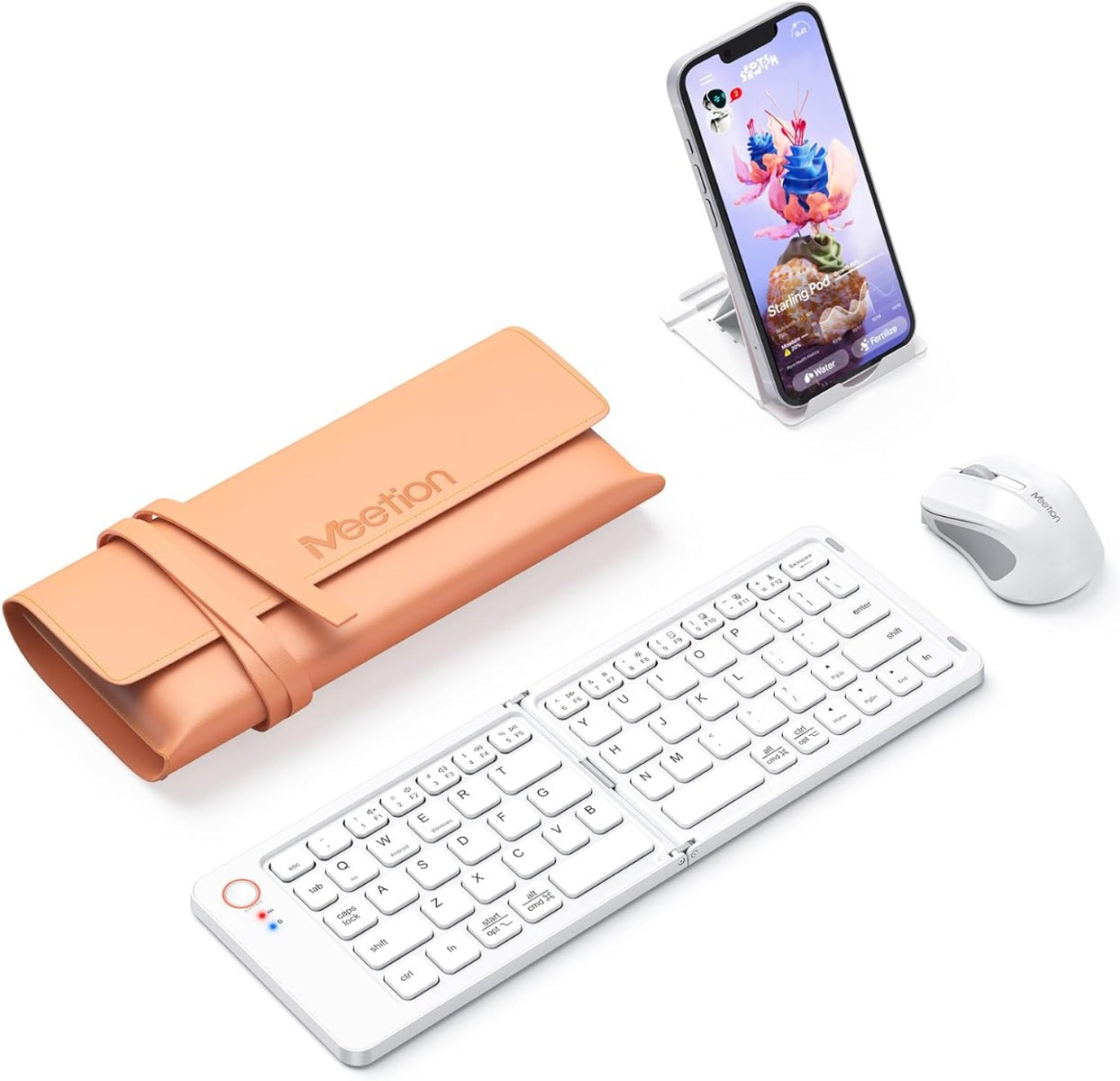 Meetion Σετ Γραφείου BTC001 Bluetooth Λευκό
