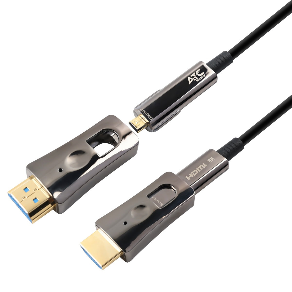 ATC AOC HDMI 2.1V 8K Αποσπώμενο Οπτικό Καλώδιο 15m