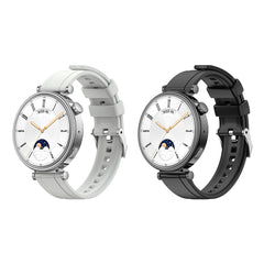 XO GT4 mini Αθλητικό Smartwatch AMOLED Μαύρο
