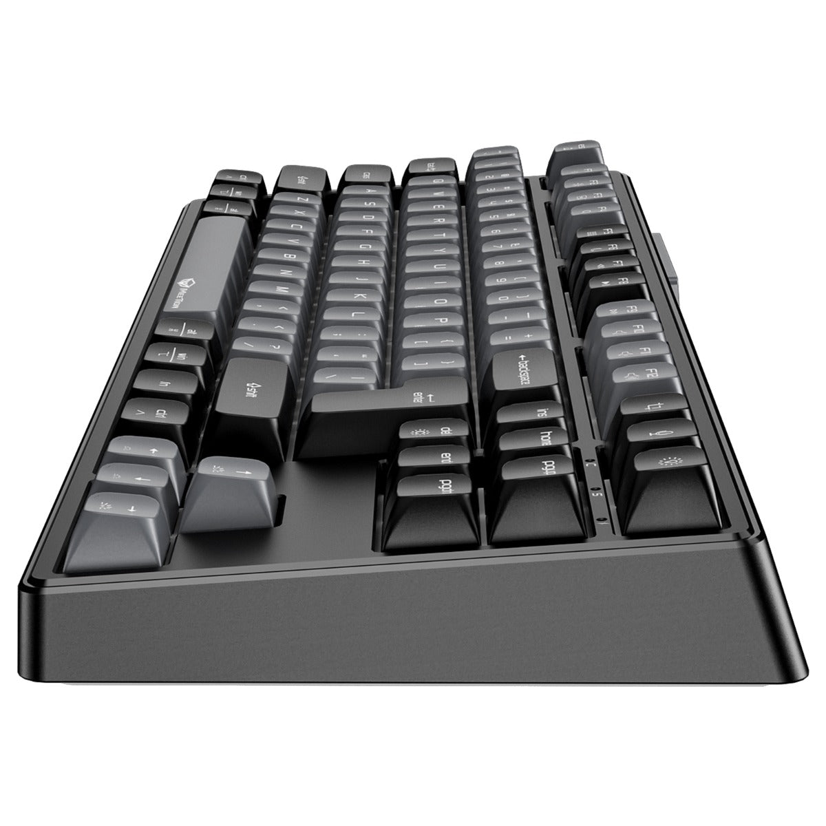 Meetion MT-MK14 Μηχανικό Πληκτρολόγιο Gaming Ενσύρματο & Ασύρματο με Bluetooth και 2.4G RGB Μαύρο US