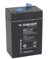 Sunlight Μπαταρία Μολύβδου  6V 4.5A 16070