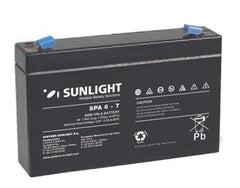 Sunlight Μπαταρία Μολύβδου  6V 7A