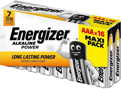 Energizer Batteries Power Alkaline Mignon AAA S16 (16pcs)