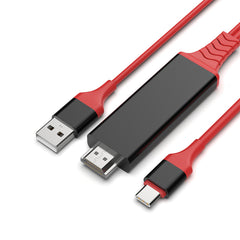 Καλώδιο Αντάπτορας Type-C σε HDTV με USB καλώδιο 4k 30hz