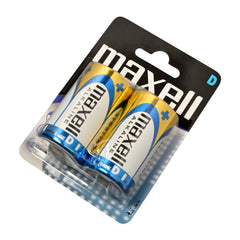 MAXELL Αλκαλικές Μπαταρίες LR20 D BL2