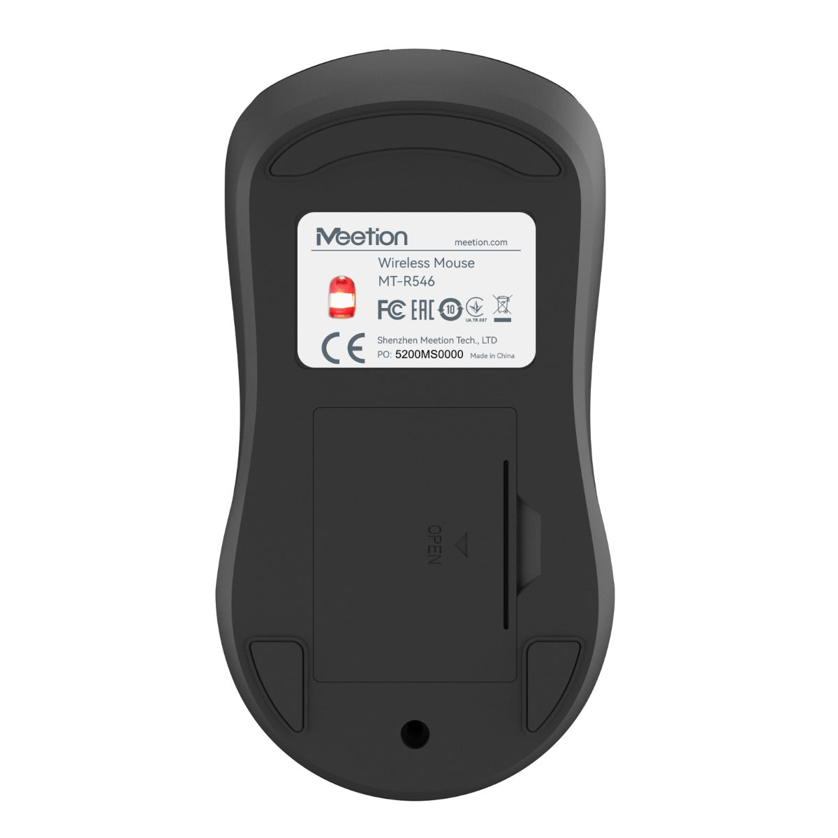 Meetion Ασύρματο Ποντίκι Office MT-R546 2.4G Μαύρο
