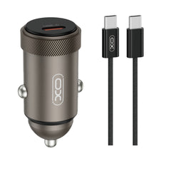 XO CC70 Μίνι Φορτιστής Αυτοκινήτου PD30W με Type-C Καλώδιο