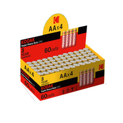 Kodak Batteries Single R6 Nylon AA (4pcs)