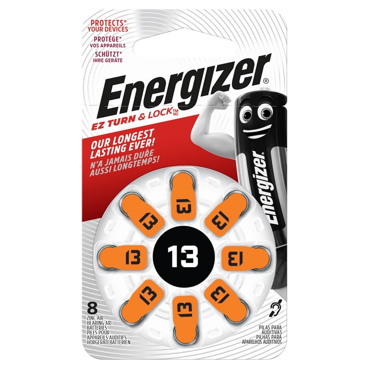 Energizer Μπαταρίες Βαρηκοΐας Zinc Air PR13/8BP