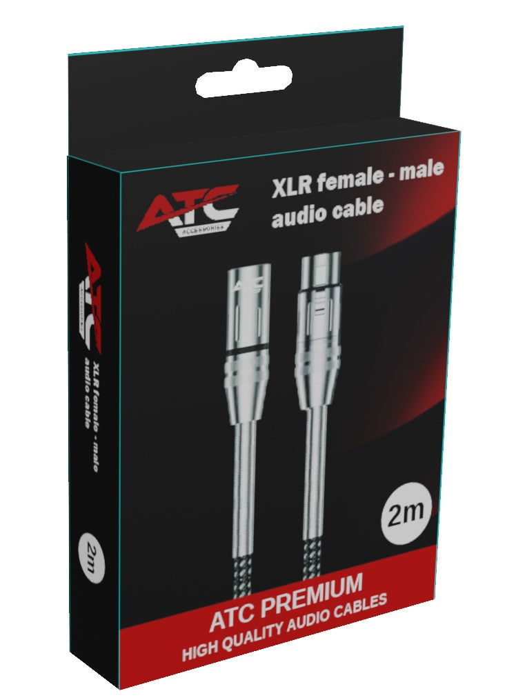 Καλώδιο ATC HQ Xlr M/F 2m