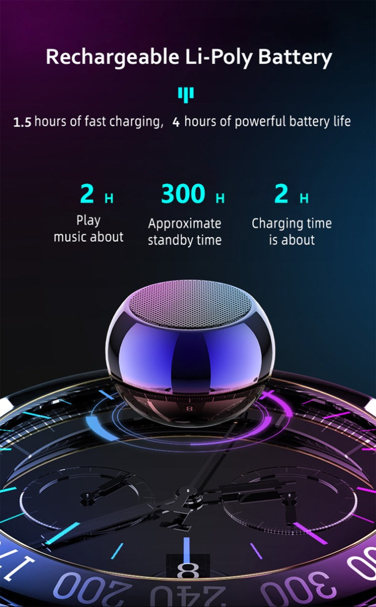 ATC-05B Mini Φορητό Ηχείο Μαύρο