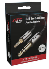 Καλώδιο ATC HQ 3.5mm ST / 6.35 ST 5m