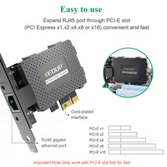 EDUP Ethernet Adapter EP-9602GS 1000Mbps PCI-E