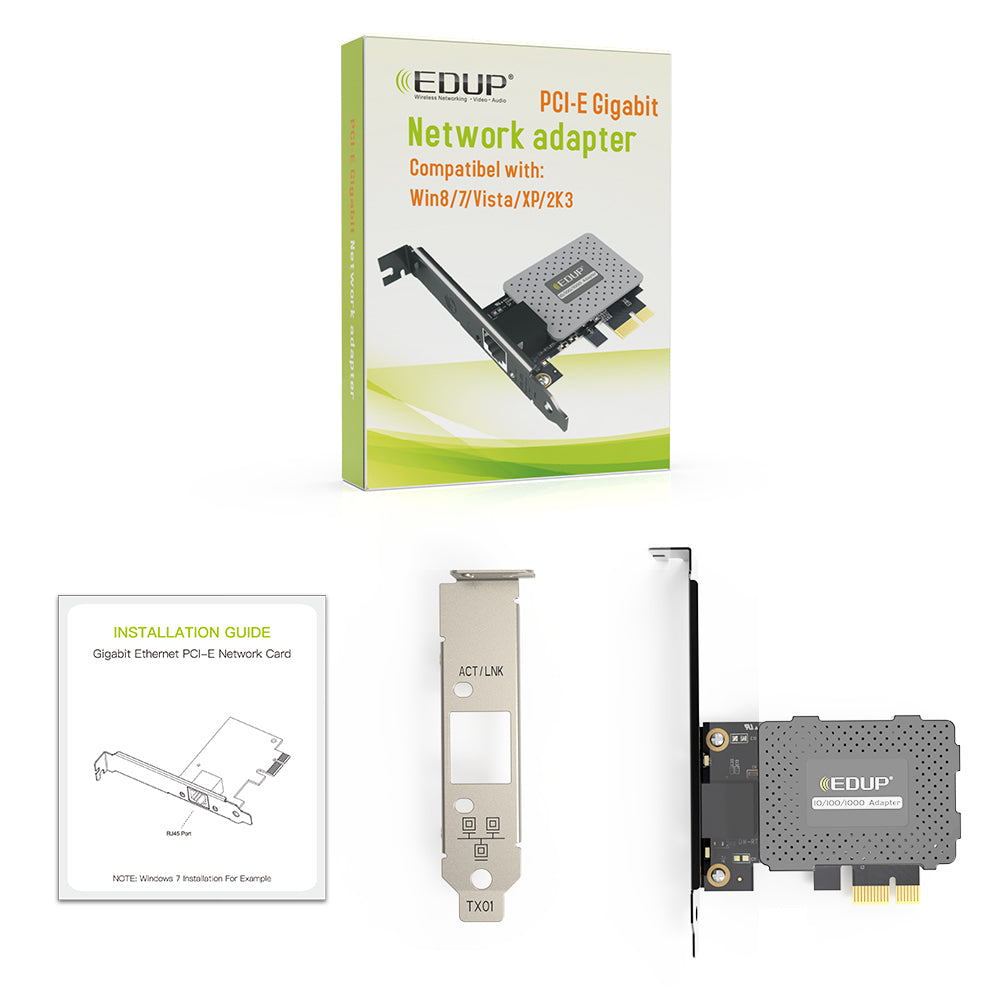 EDUP Ethernet Adapter EP-9602GS 1000Mbps PCI-E