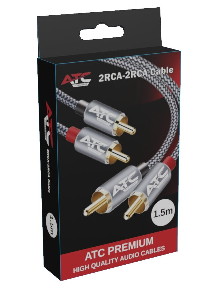 Καλώδιο ATC HQ 2xRCA / 2xRCA 1.5m