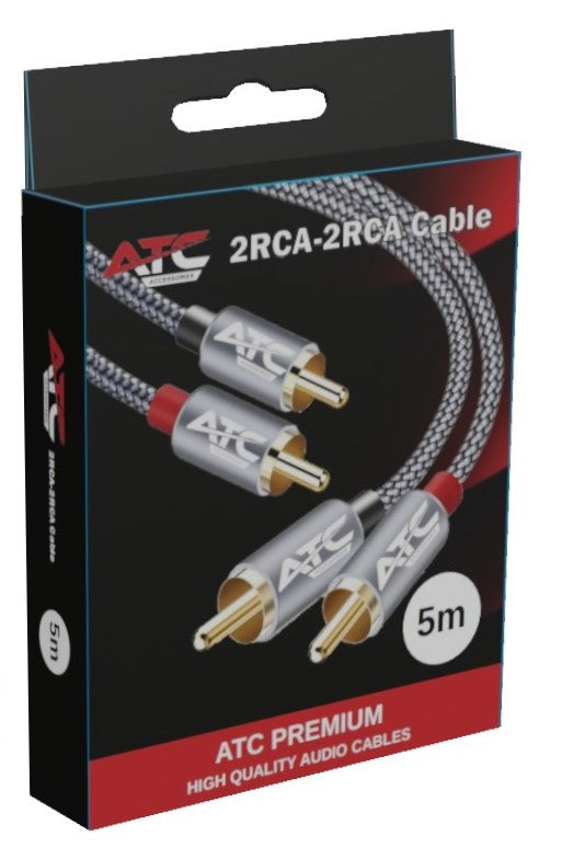 Καλώδιο ATC HQ 2xRCA / 2xRCA 5m