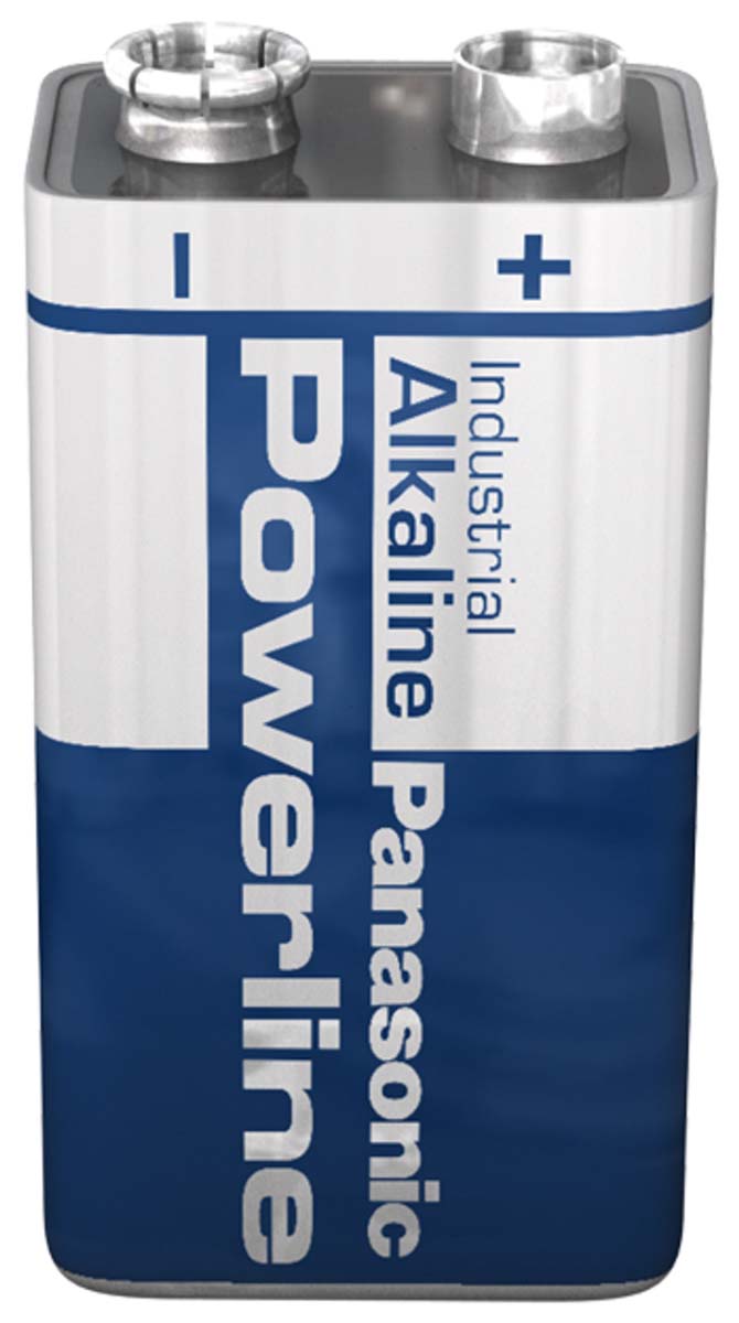 Panasonic Powerline Batteries 9V 6LR61AD Industrial (10pcs)