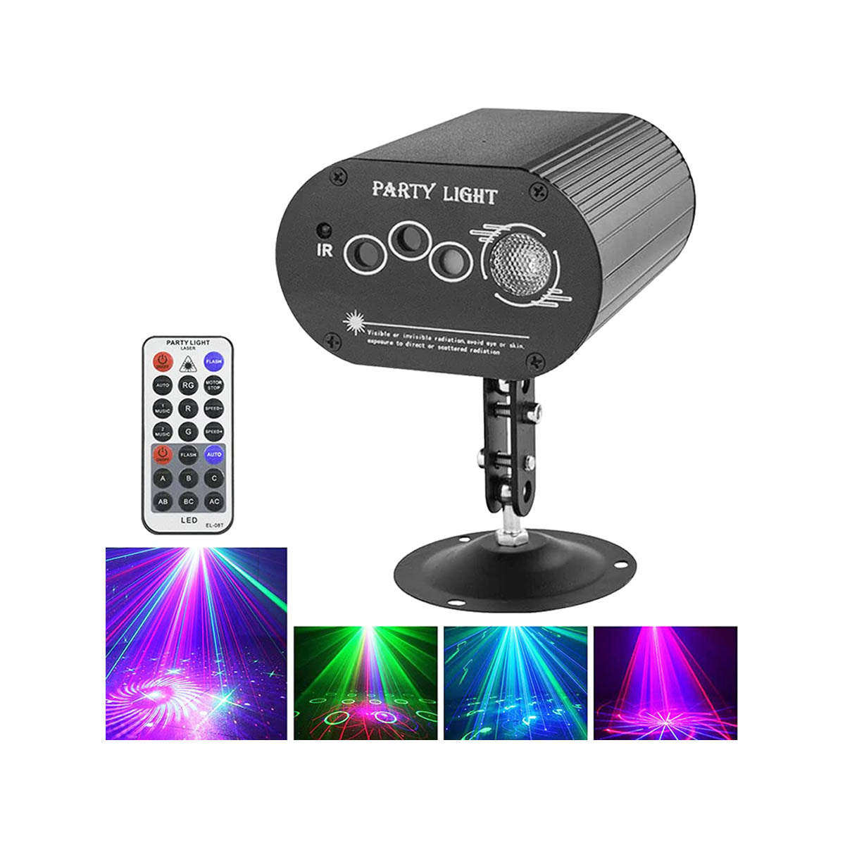 Φωτορυθμικό EMS-LQ LASER + RGB LED